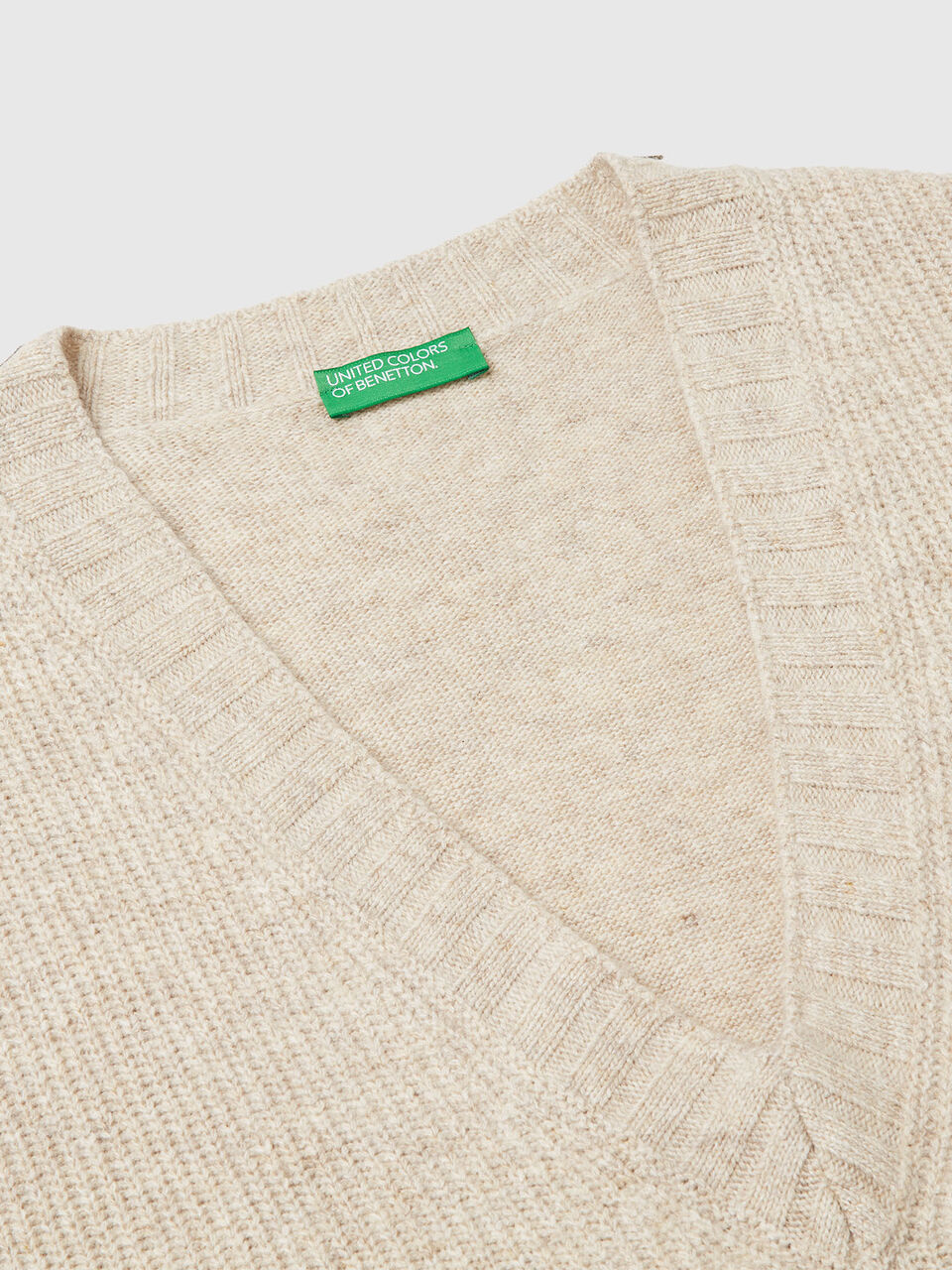 S/L V NECK SWEATER Women image number null