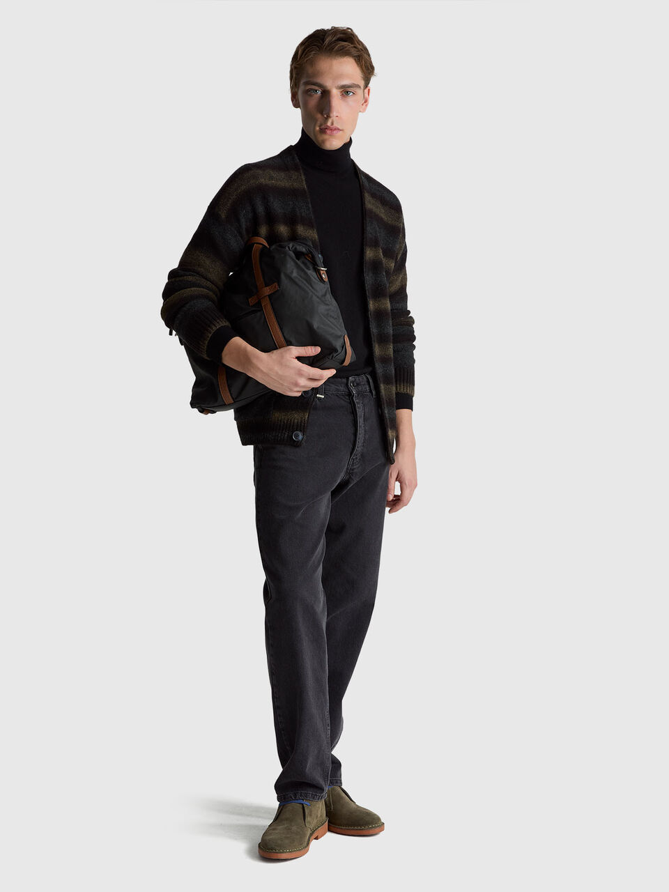 TURTLE NECK SWEATER Men image number null