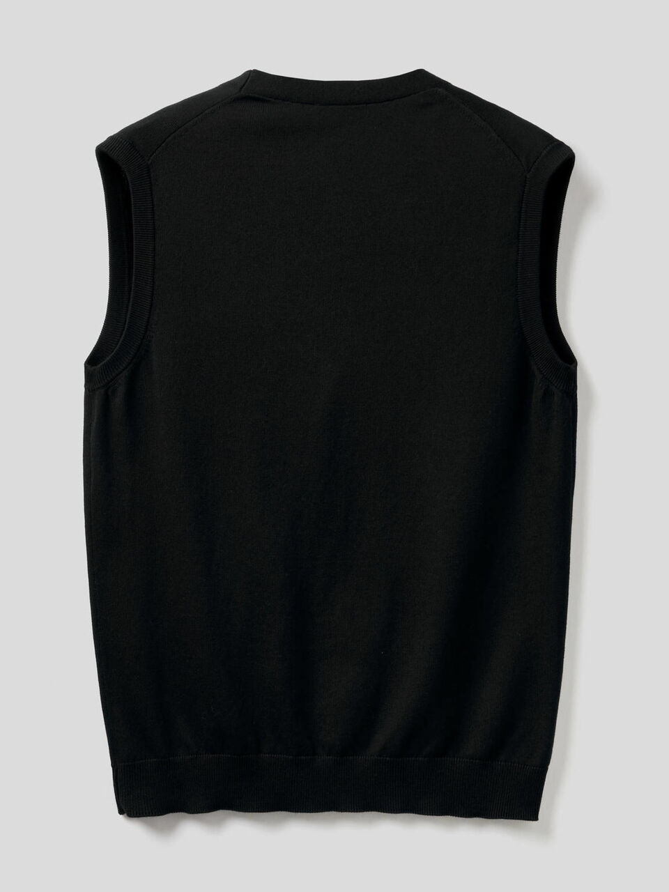 Pure cotton vest with buttons image number 2