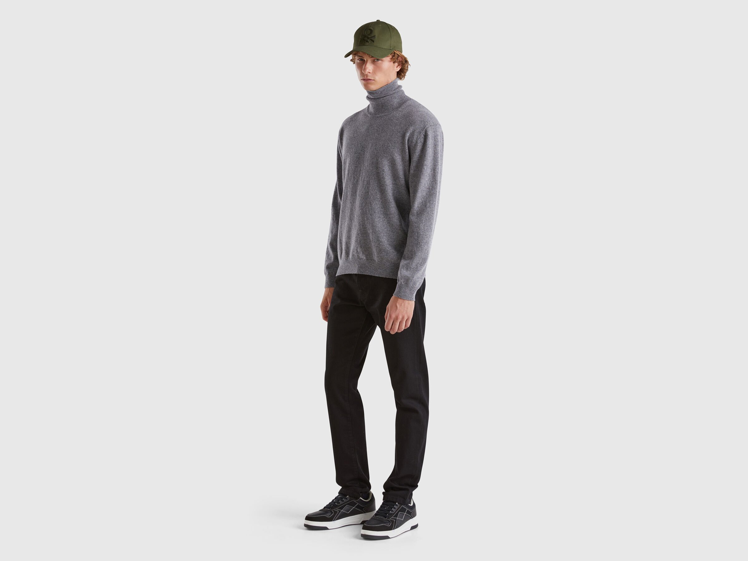 TURTLE NECK SWEATER Men image number 2
