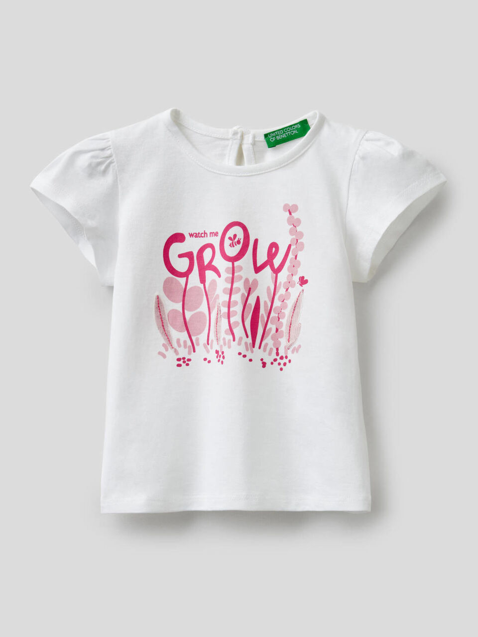 Cotton t-shirt with print image number 1