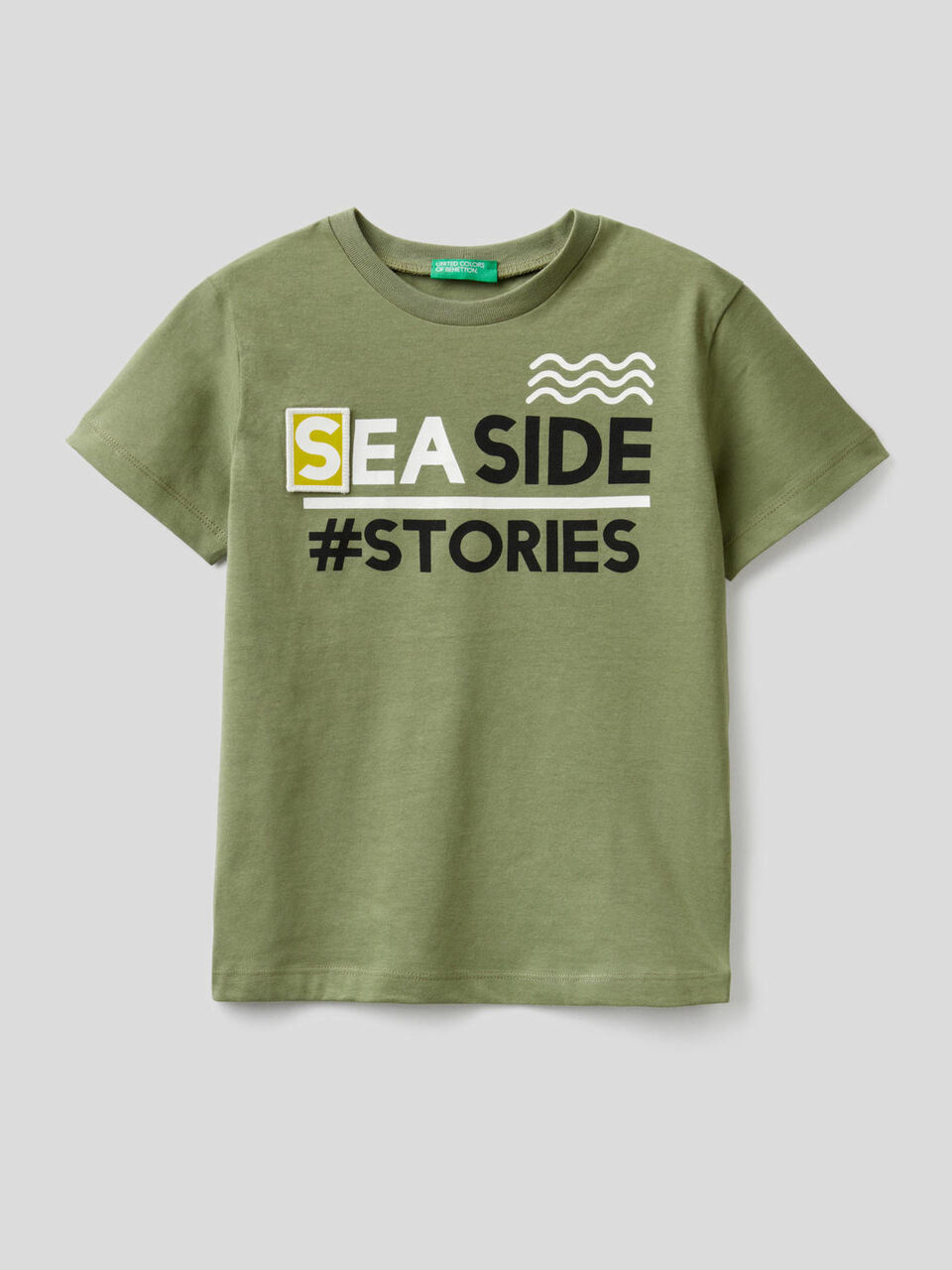 Short sleeve cotton t-shirt image number 1