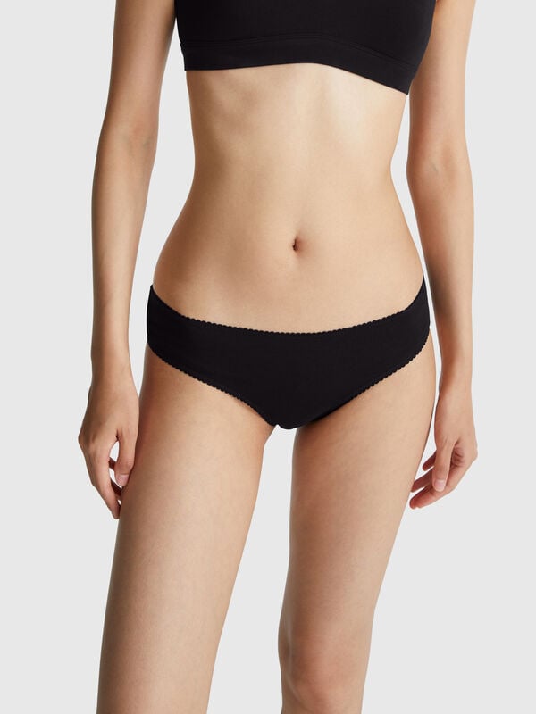 Basic stretch cotton underwear Women