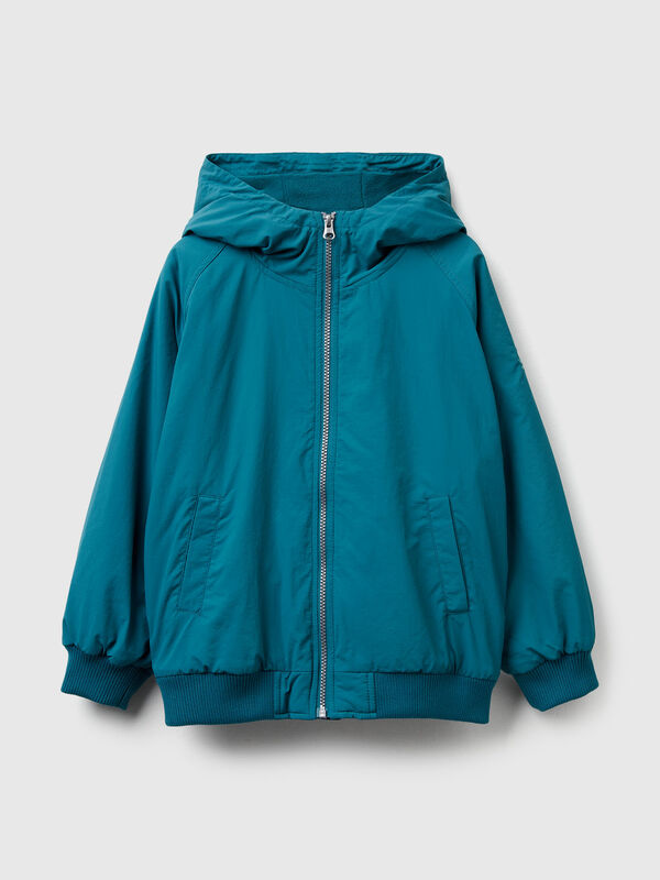 Nylon jacket with hood Junior Boy