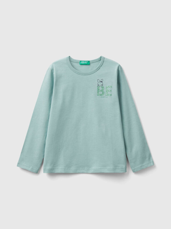 Regular fit t-shirt in organic cotton
