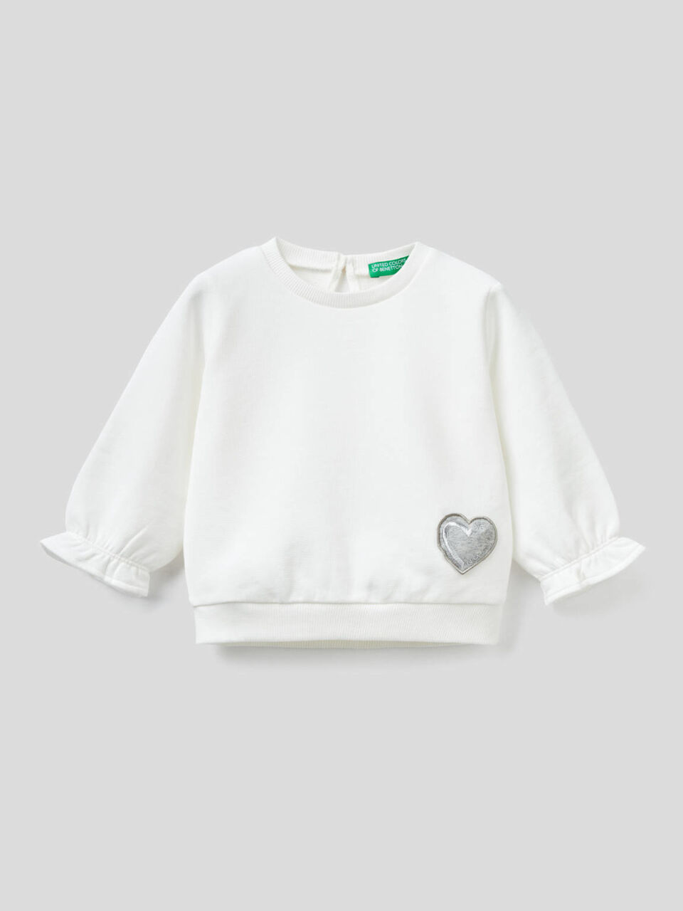 Sweatshirt with audio applique image number 1