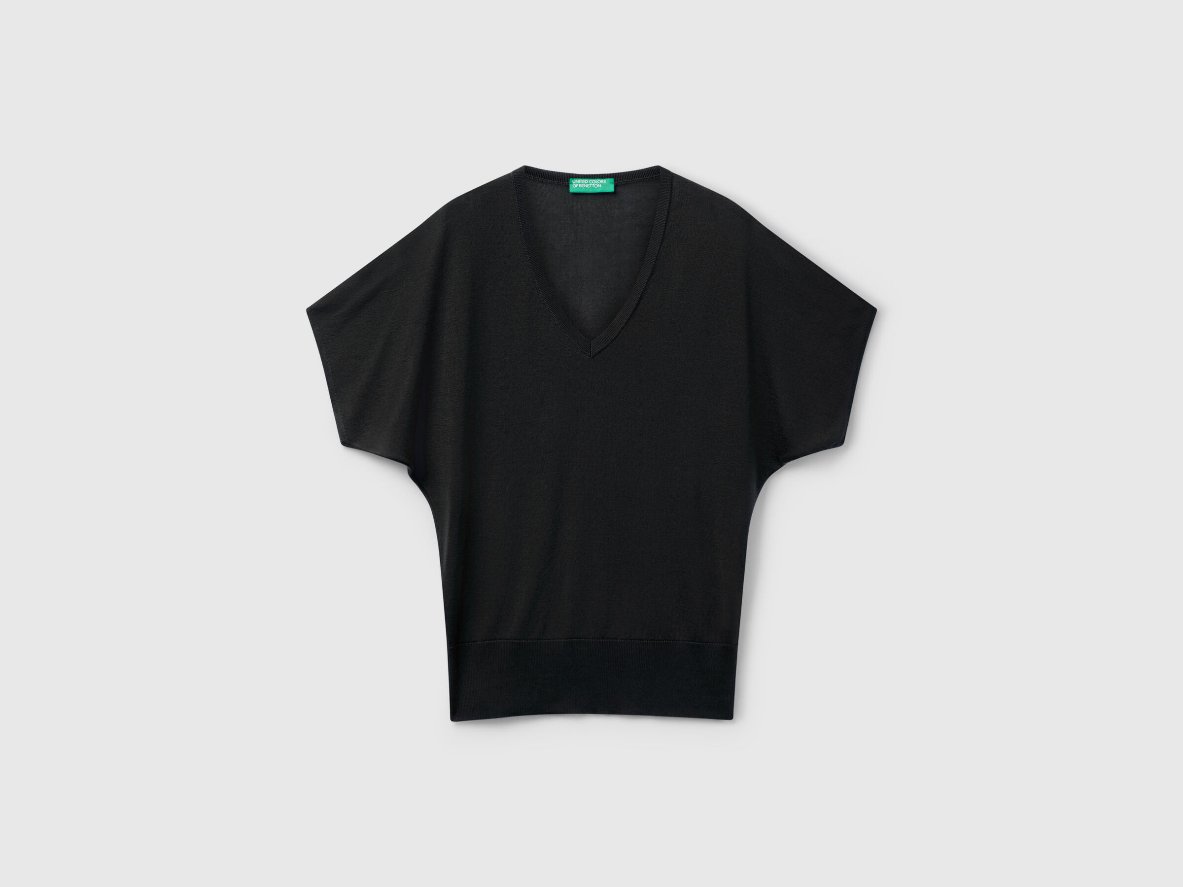 V NECK SWEATER H/S Women image number 3