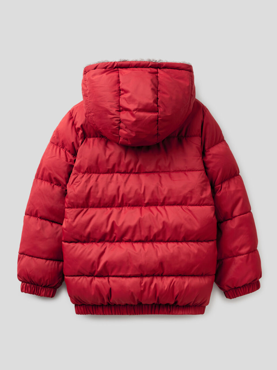 Padded jacket with teddy interior image number 2