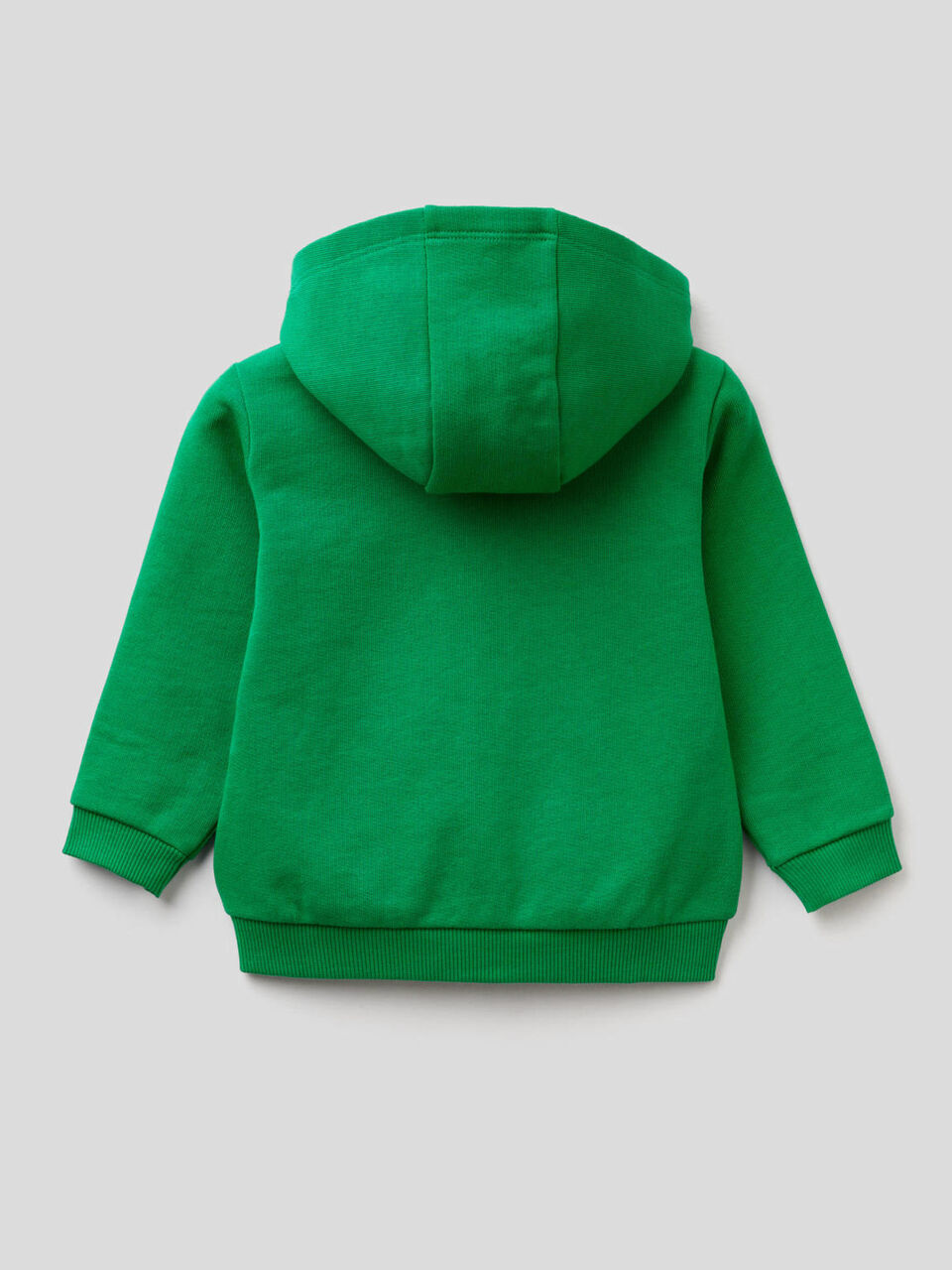Sweatshirt with hood in organic cotton image number 2