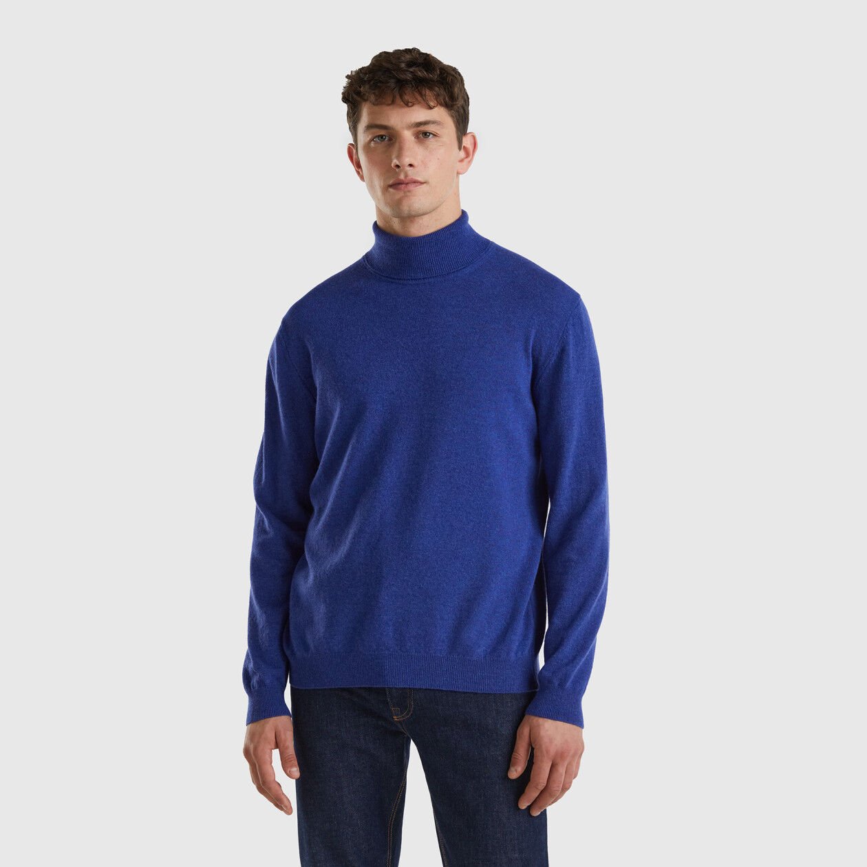 Merino wool mock turtleneck hotsell