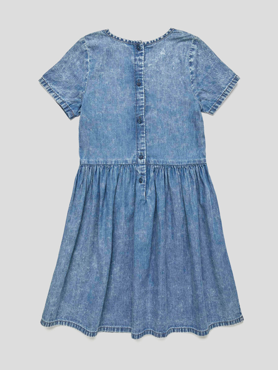 Dress with gathered skirt image number 2