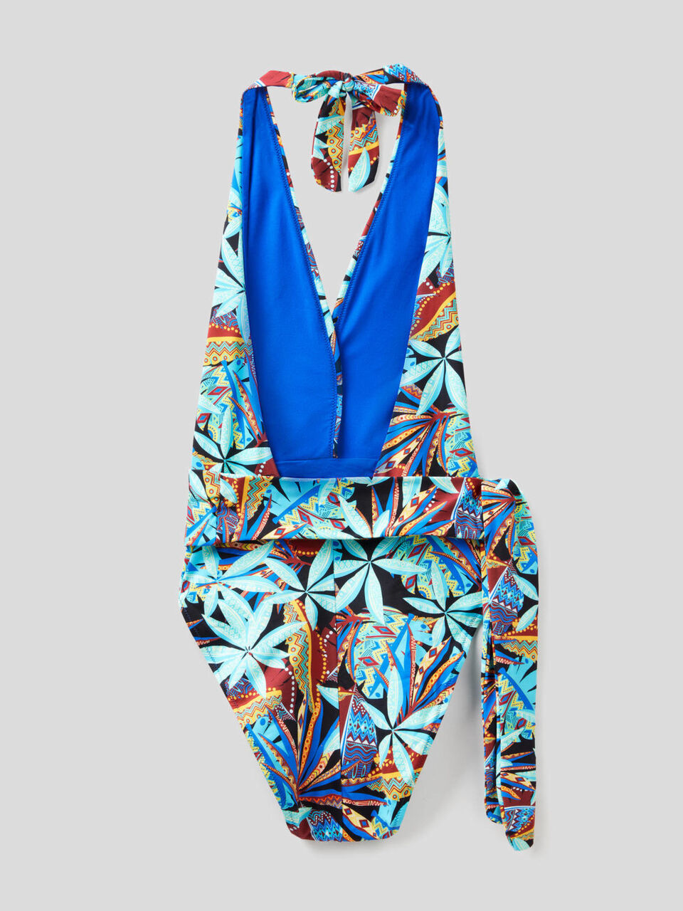 Monokini with tropical print image number 2
