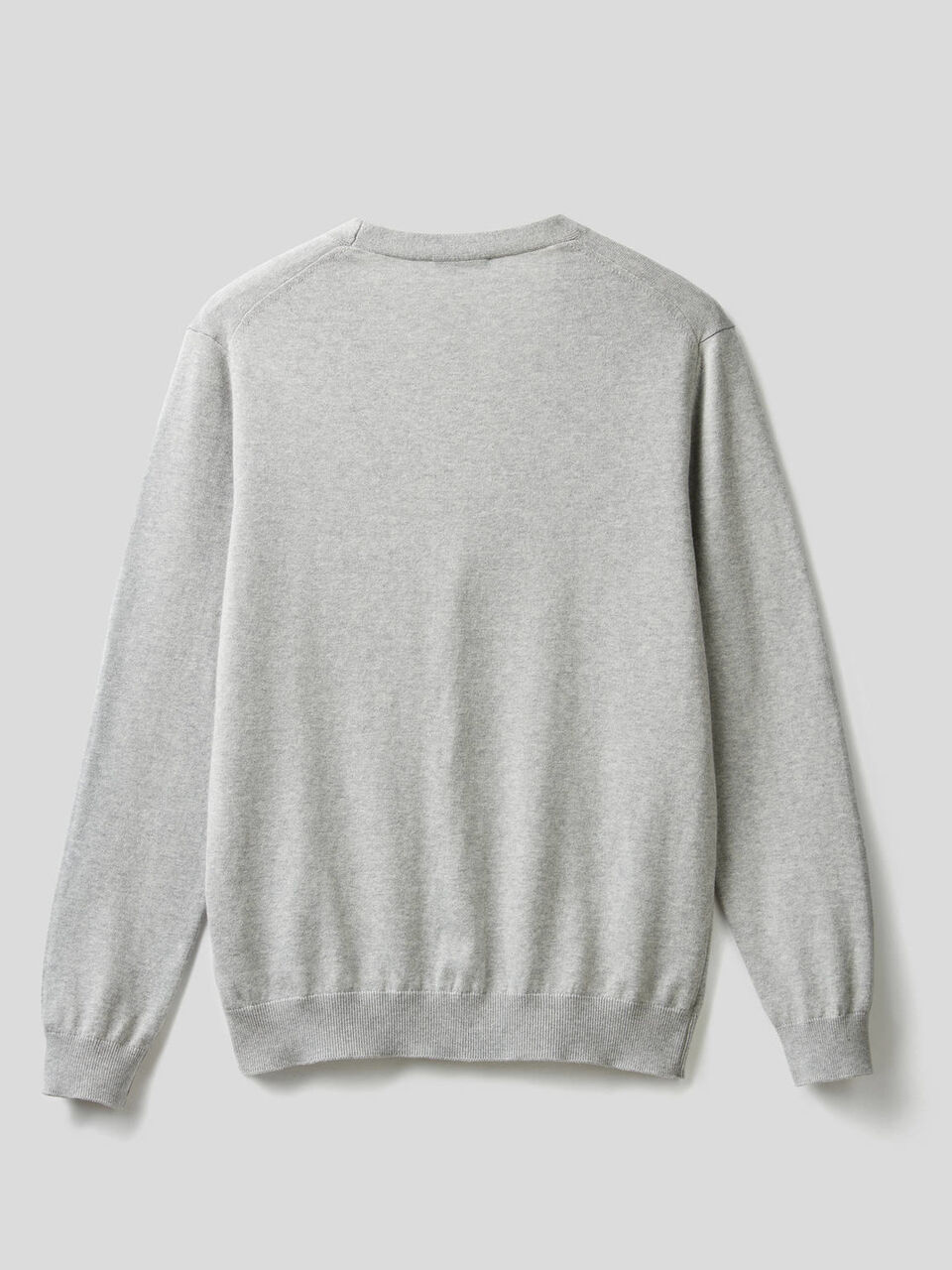 Cardigan in 100% cotton with V-neck image number 2