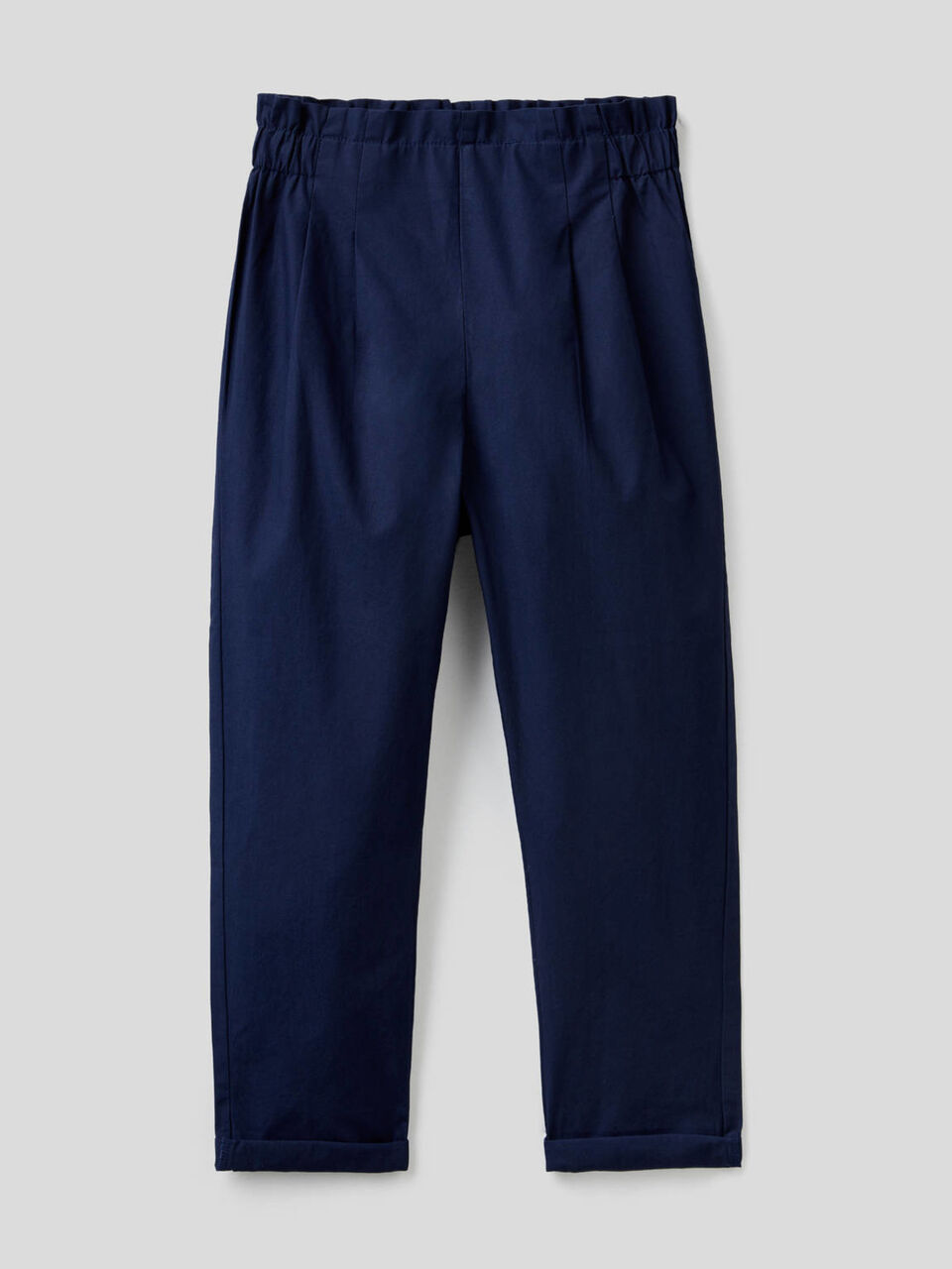 Long trousers in 100% cotton image number 1