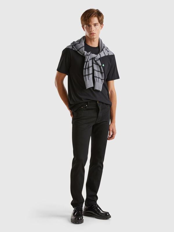 Five pocket slim fit jeans Men