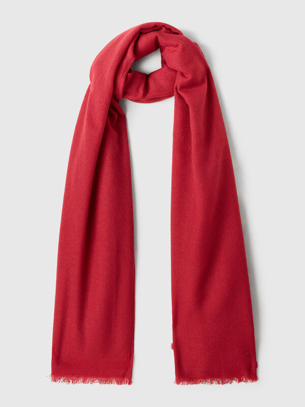 Lightweight viscose blend scarf Women