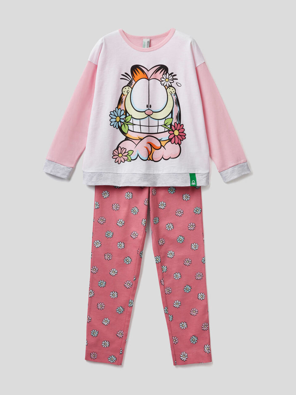 Pyjamas in cotton with Garfield print image number 1