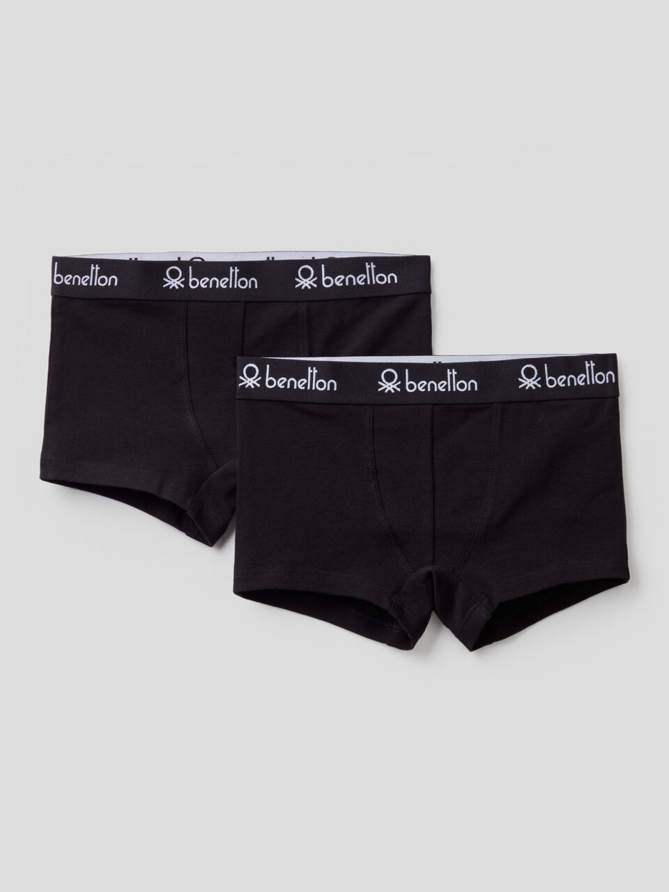 Two boxers with logoed elastic image number 1