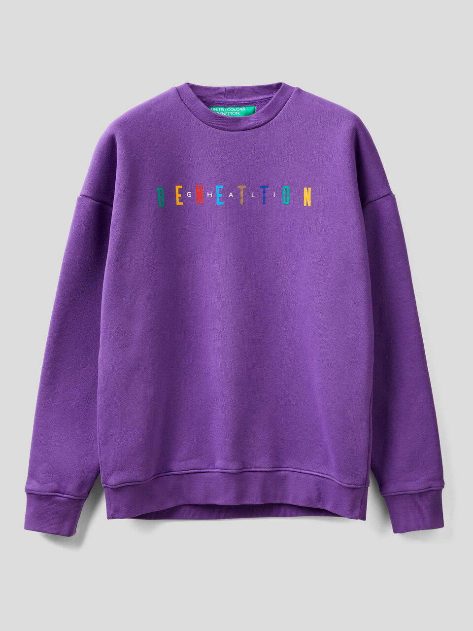 Crew neck sweatshirt with print by Ghali image number 1