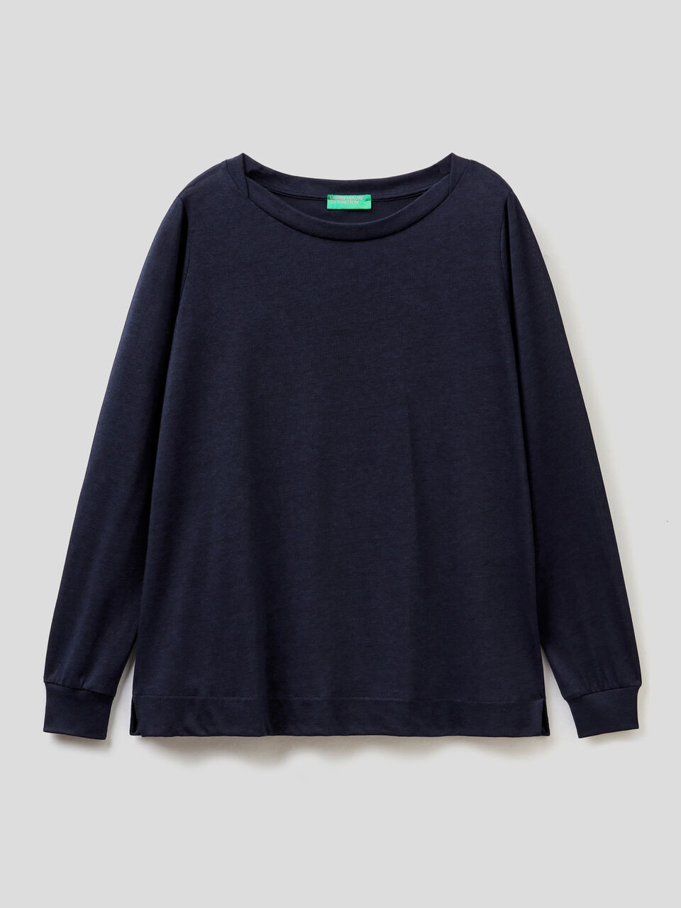Long sleeve t-shirt with cuff image number 1