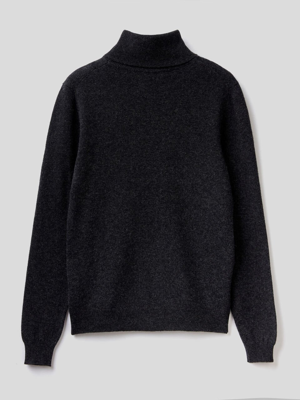 Turtleneck sweater in pure virgin wool image number 2