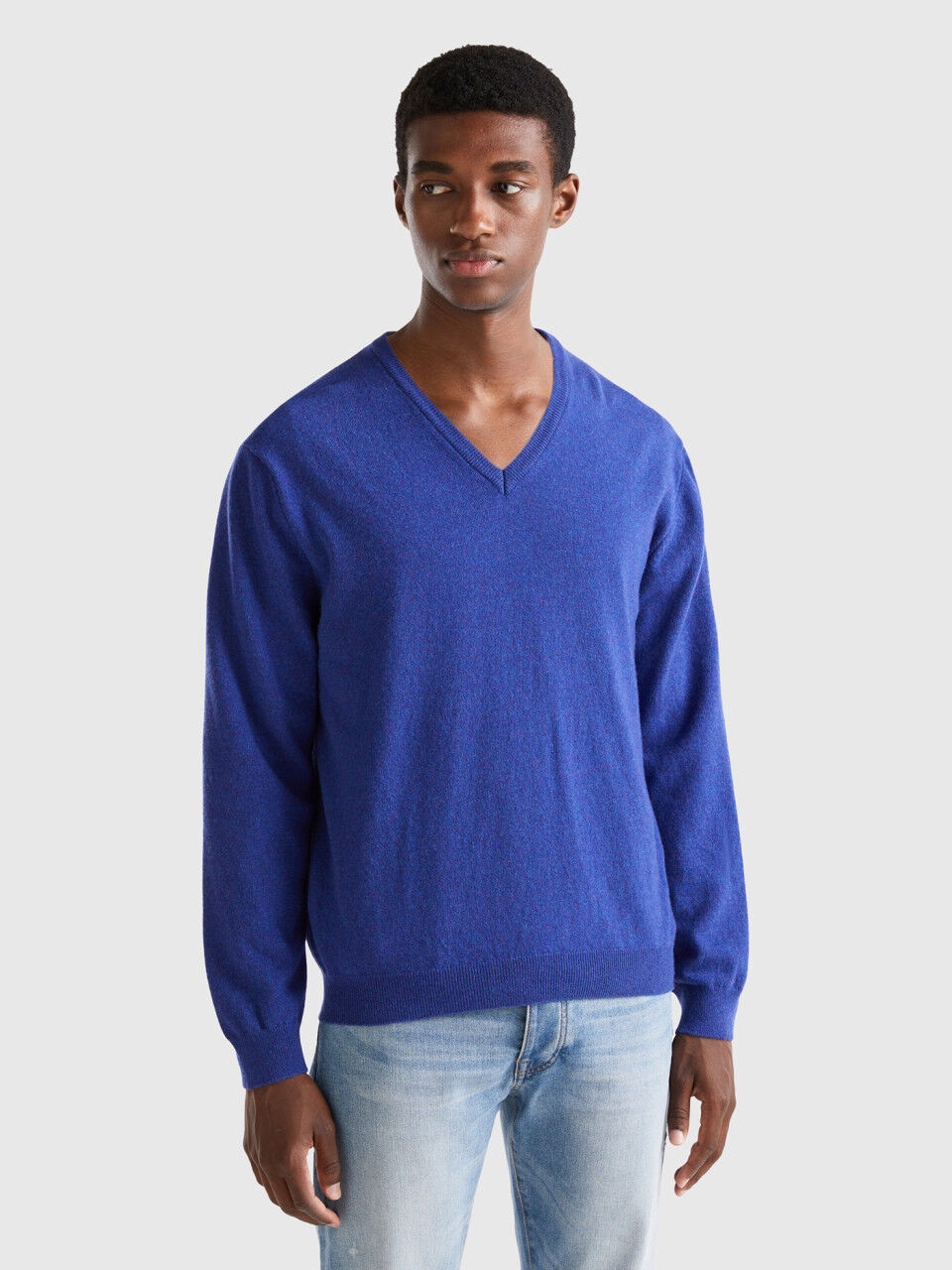 Merino wool online sweater v neck