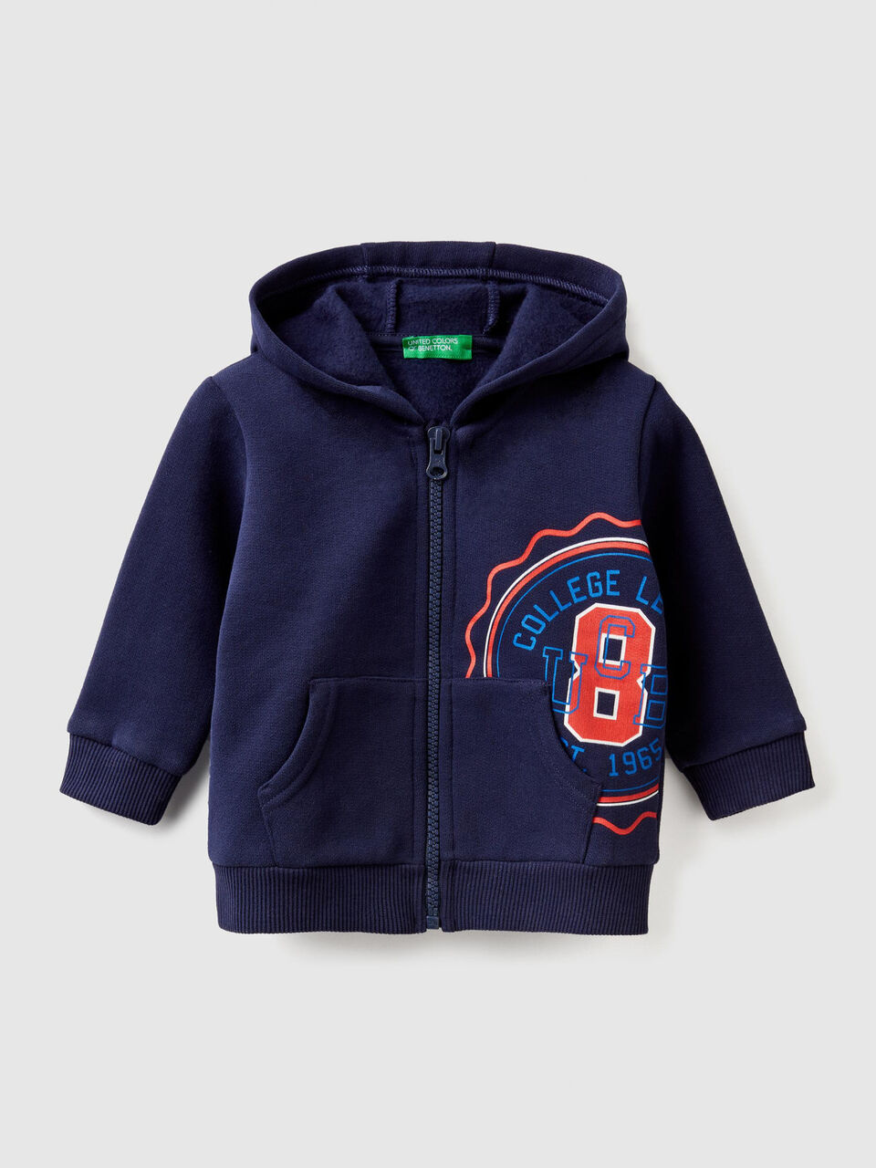 Zip-up hoodie image number 1