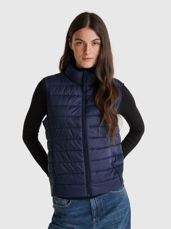 Slim fit padded vest  Women