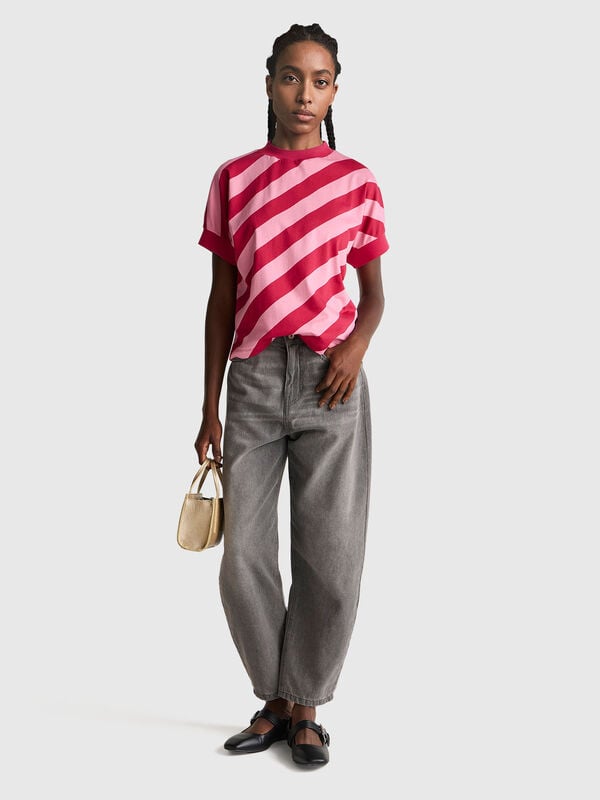 Regimental Striped T-Shirt Women