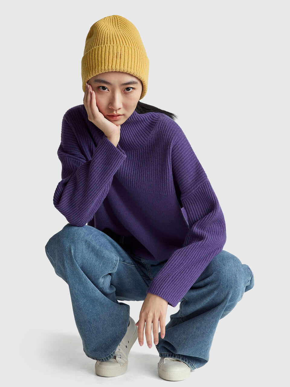 TURTLE NECK SW. L/S Women image number null