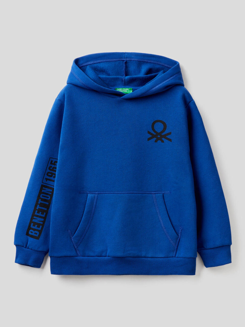 Hoodie with maxi pocket image number 1