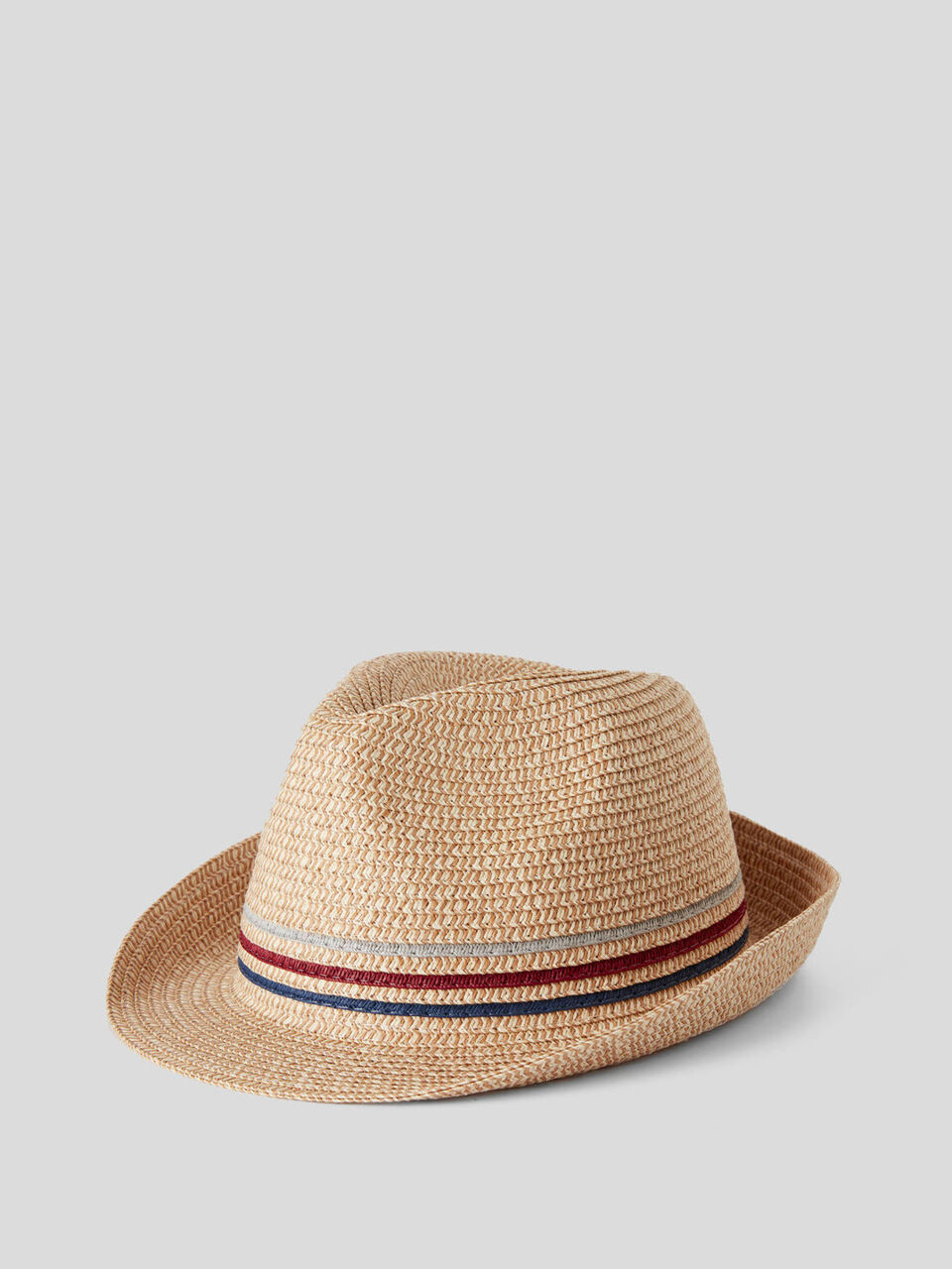 Straw-look hat image number 1