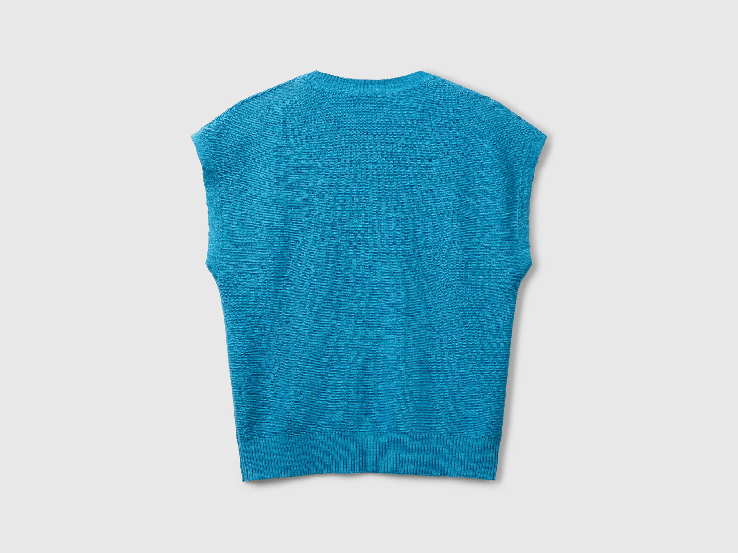 SLEEVELESS SWEATER Women image number 4