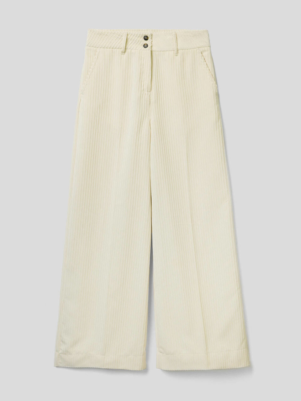 Velvet palazzo trousers image number 1