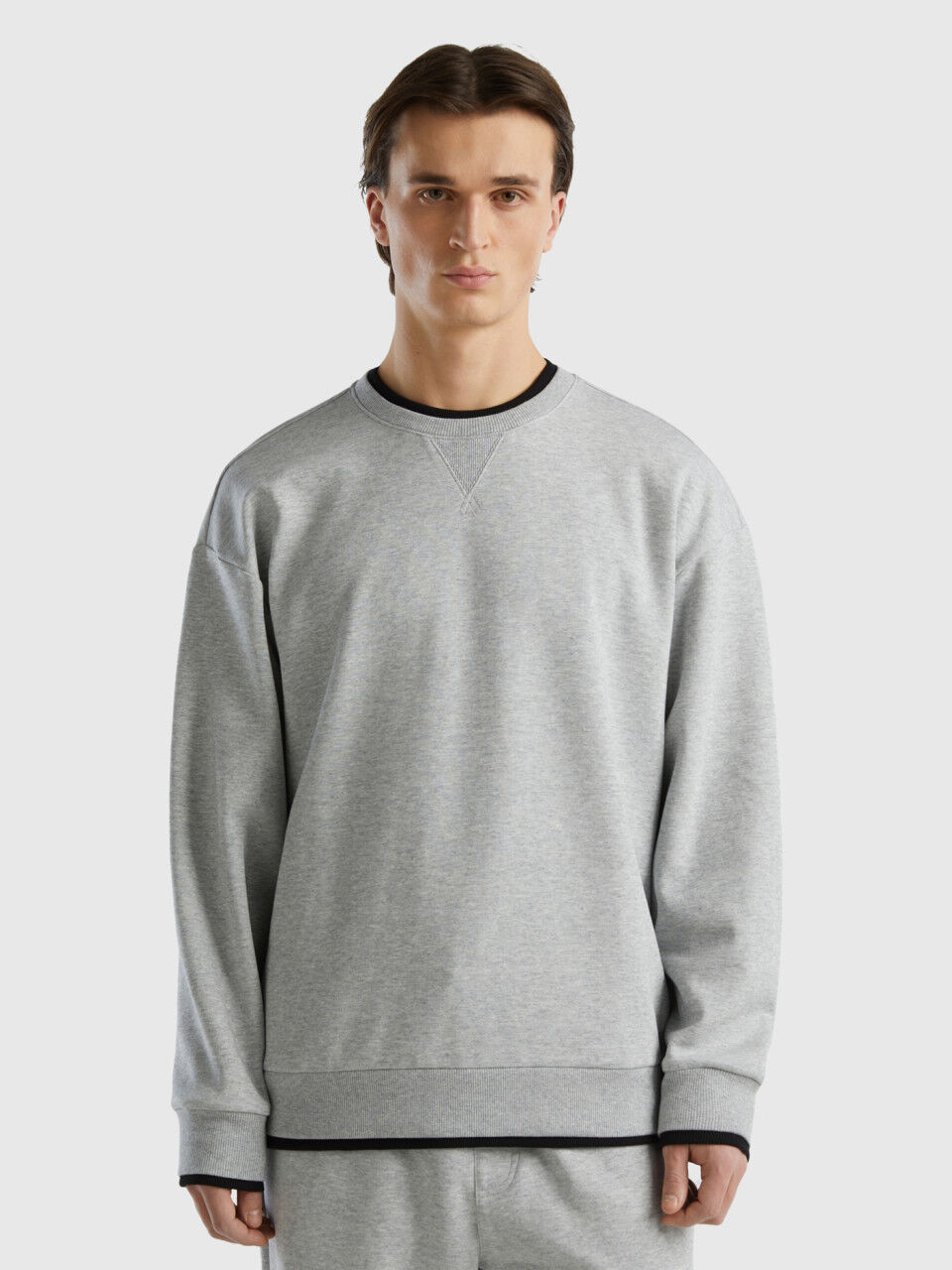 Men s Sweatshirts without hood Collection 2024 Benetton