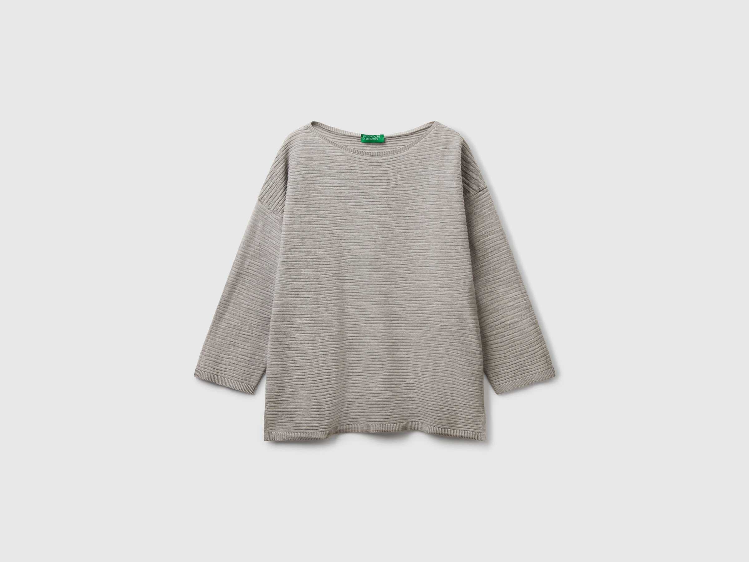 BOAT-NECK SWEAT.L/S Women image number 3