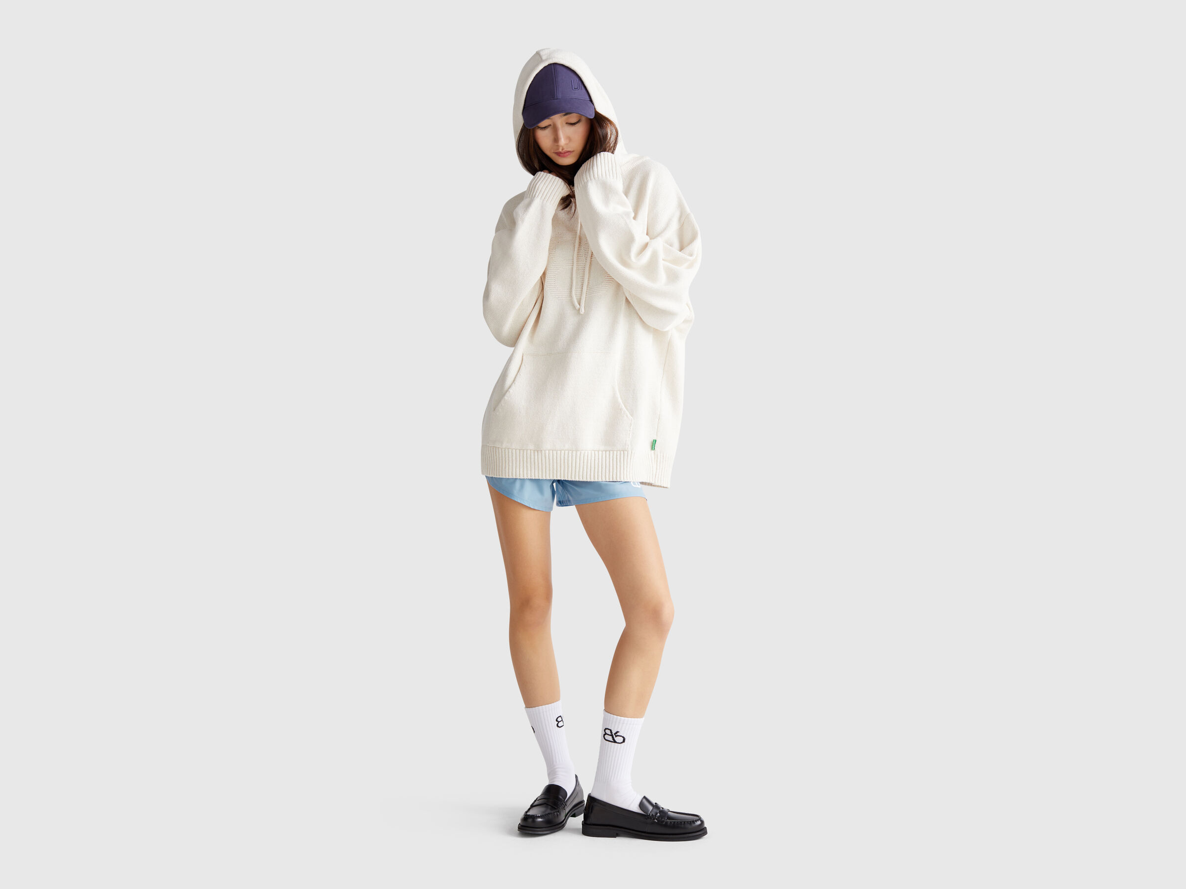 SWEATER W/HOOD Women image number 2