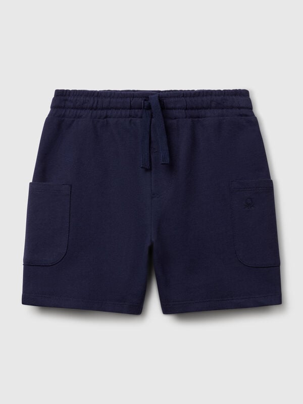 Cotton cargo shorts Junior Boy