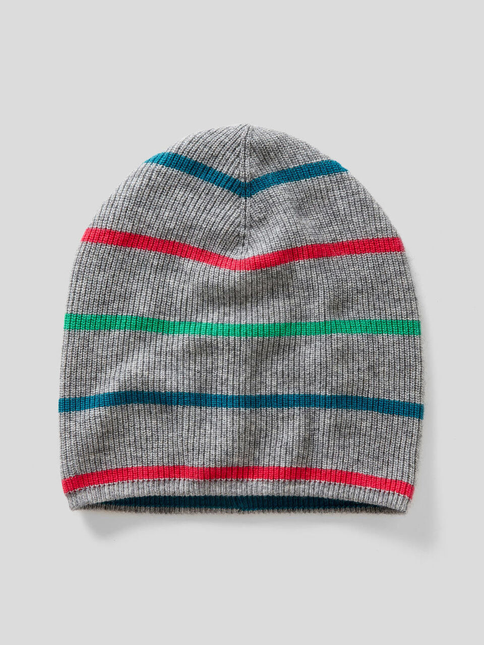 Striped wool blend hat image number 1