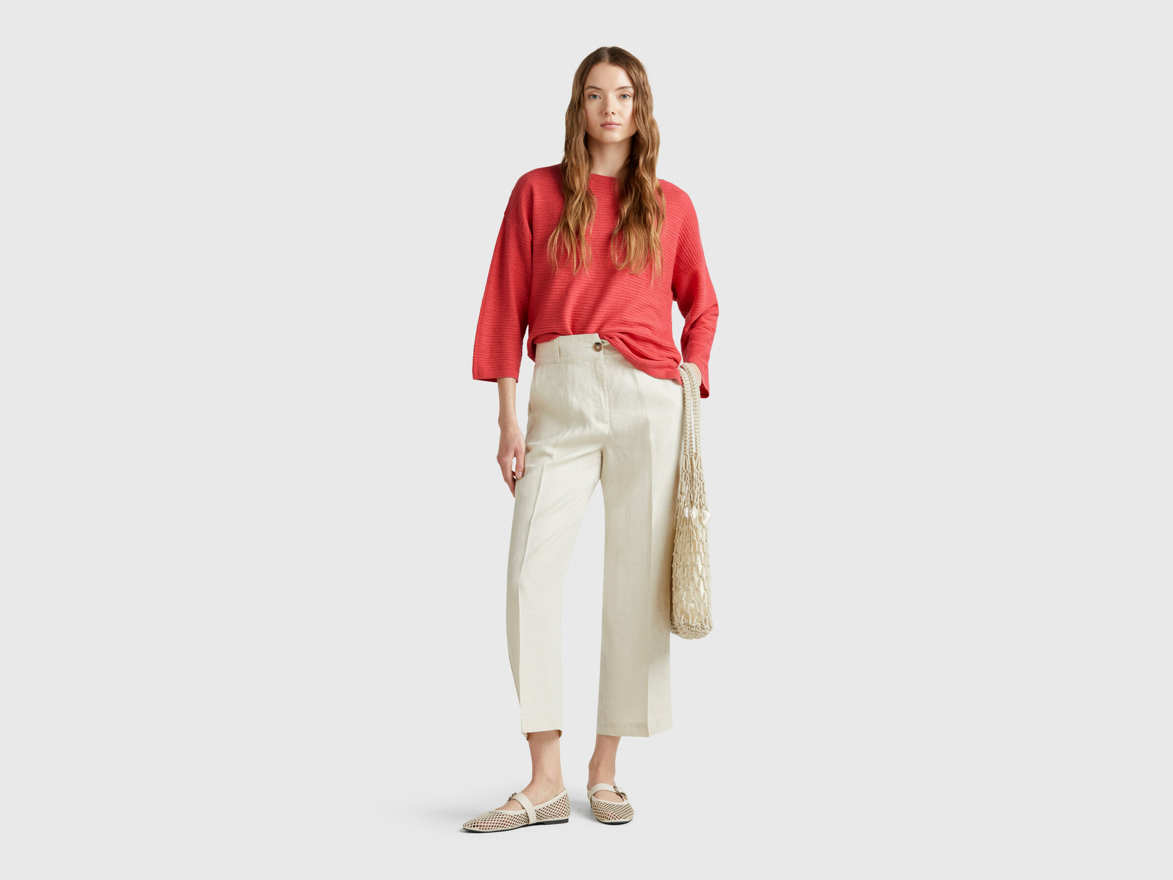 BOAT-NECK SWEAT.L/S Women image number 2