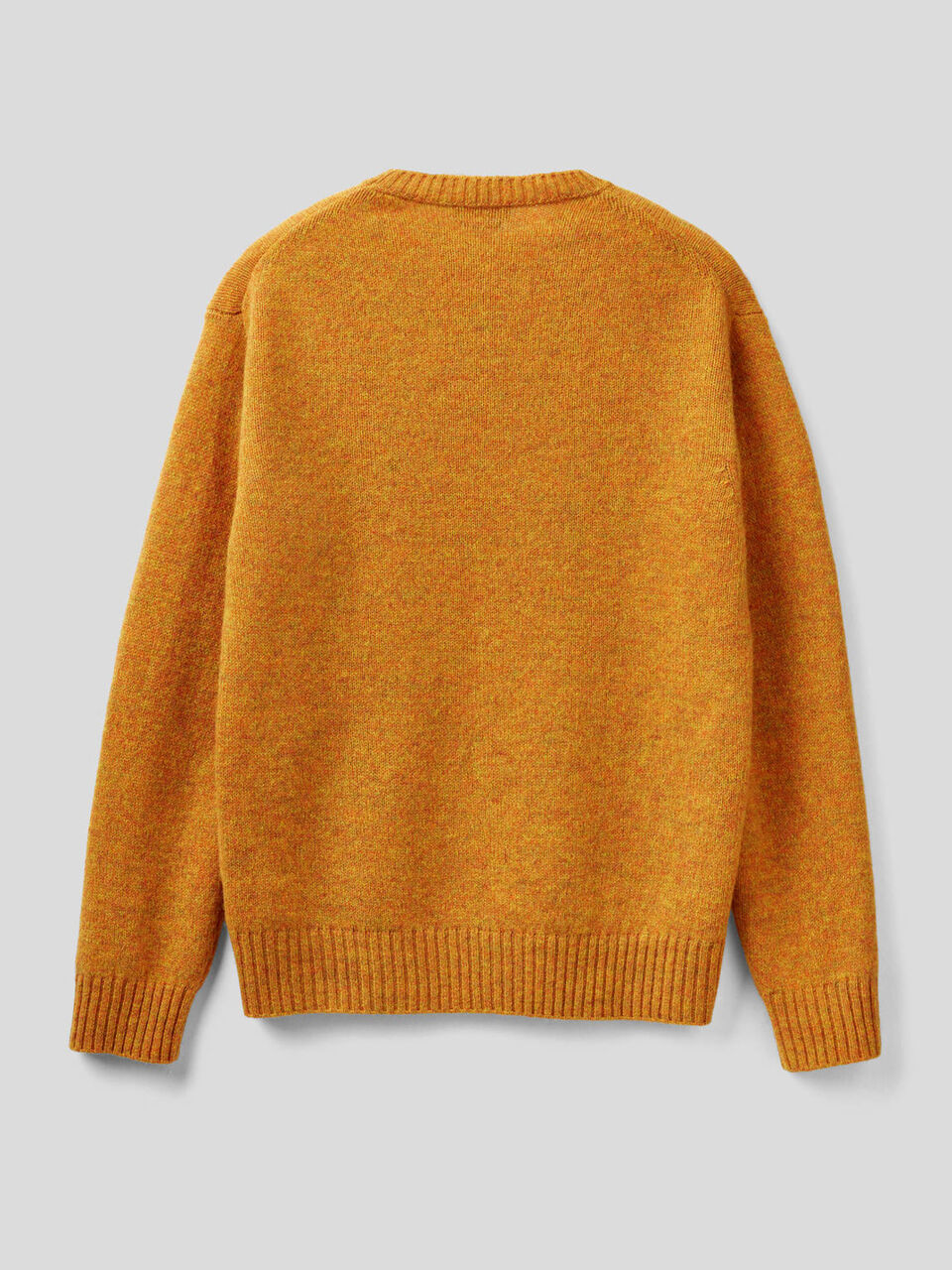 Crew neck sweater in pure Shetland wool image number 2