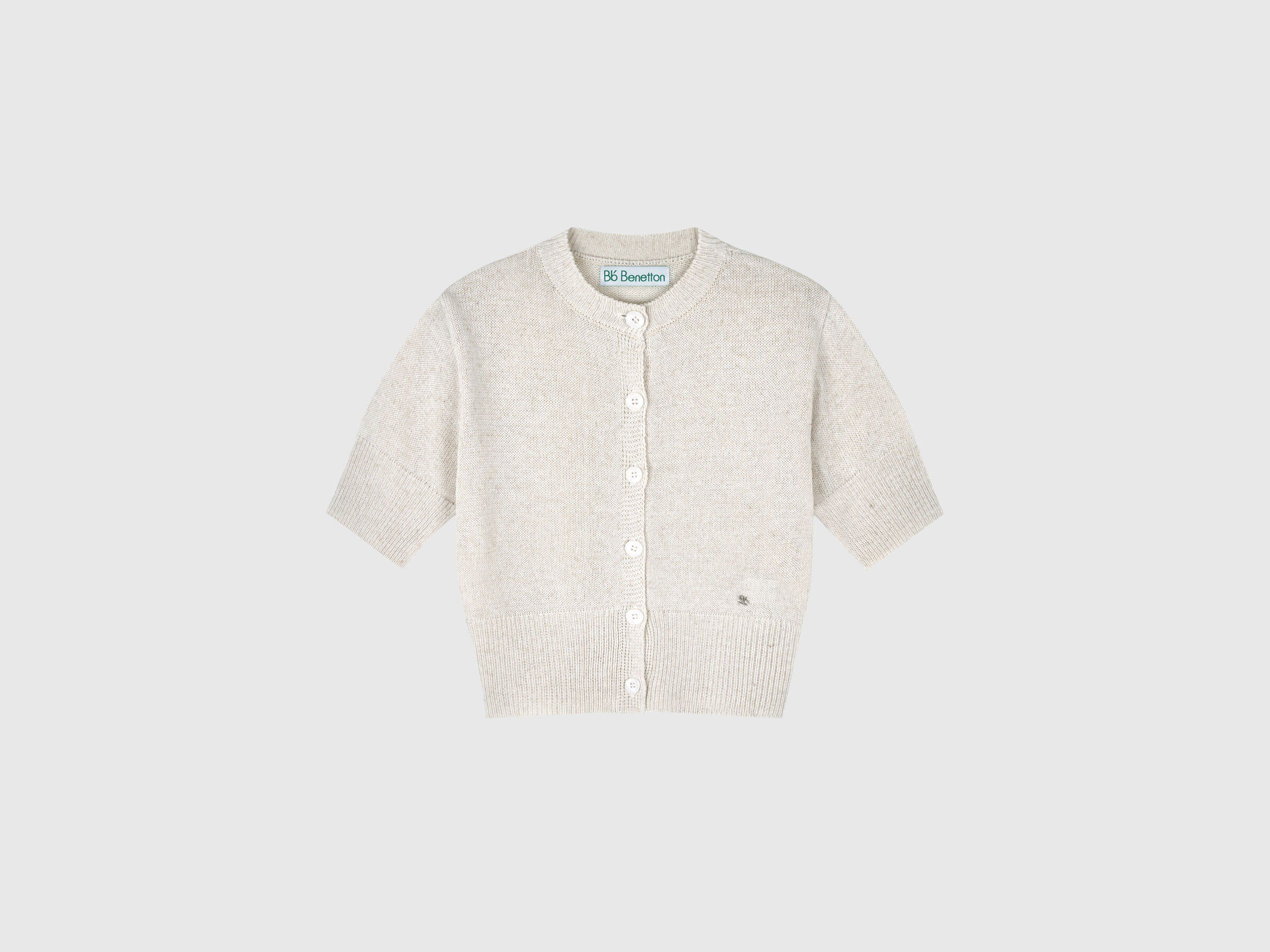 BUTTONED SWEATER H/S Women image number 3