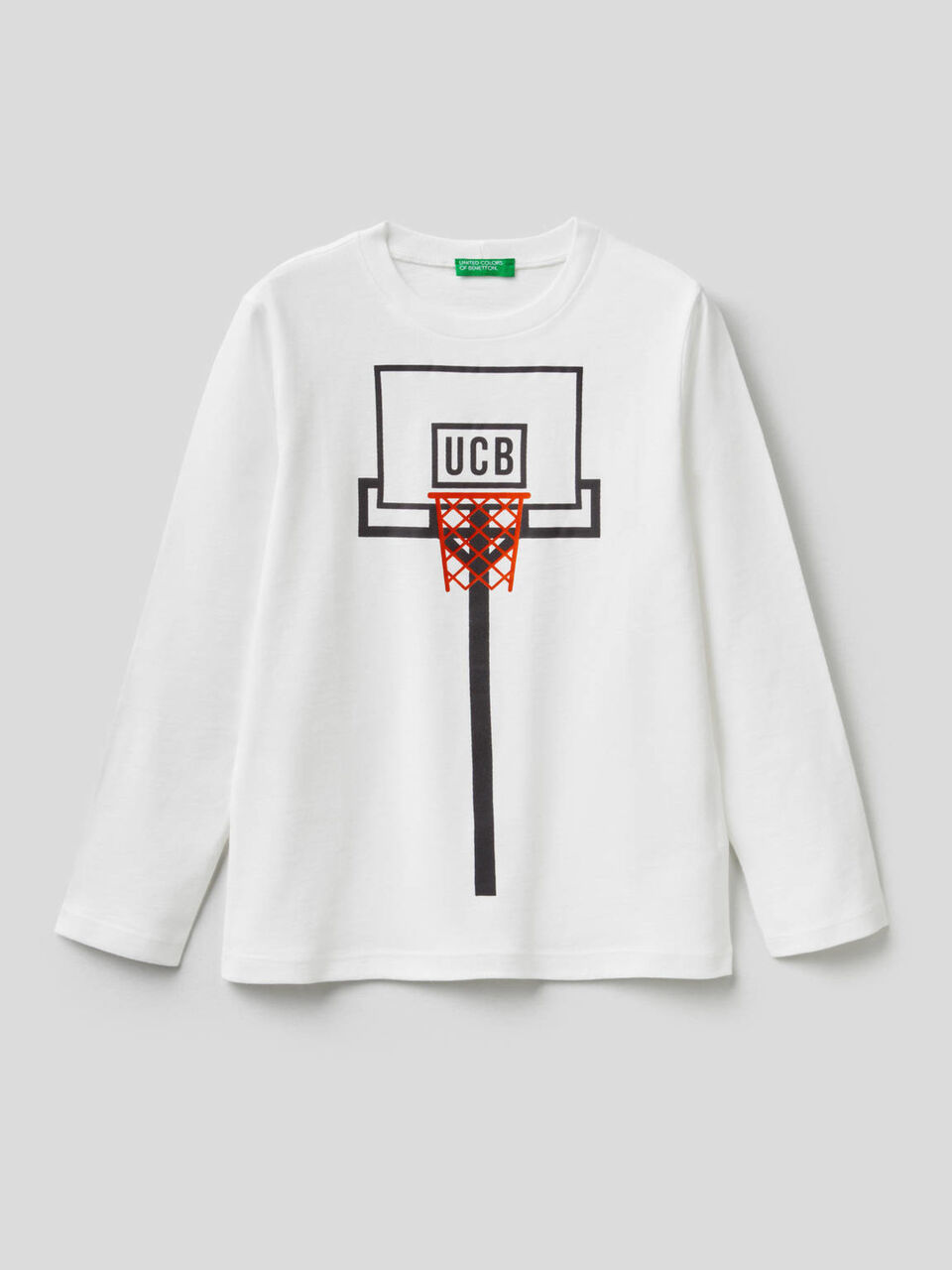 Long sleeve organic cotton t-shirt image number 1