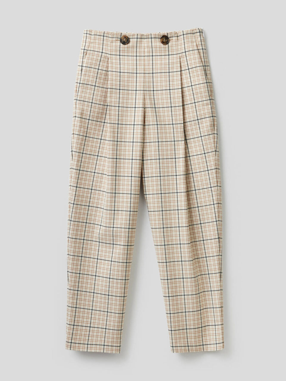 Yarn dyed check trousers image number 1