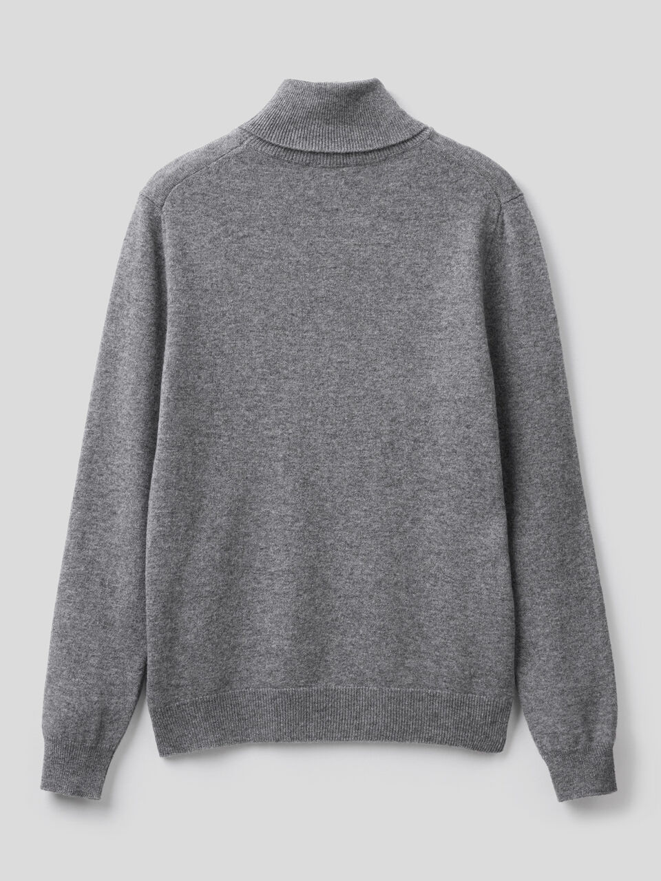 Turtleneck sweater in pure virgin wool image number 2