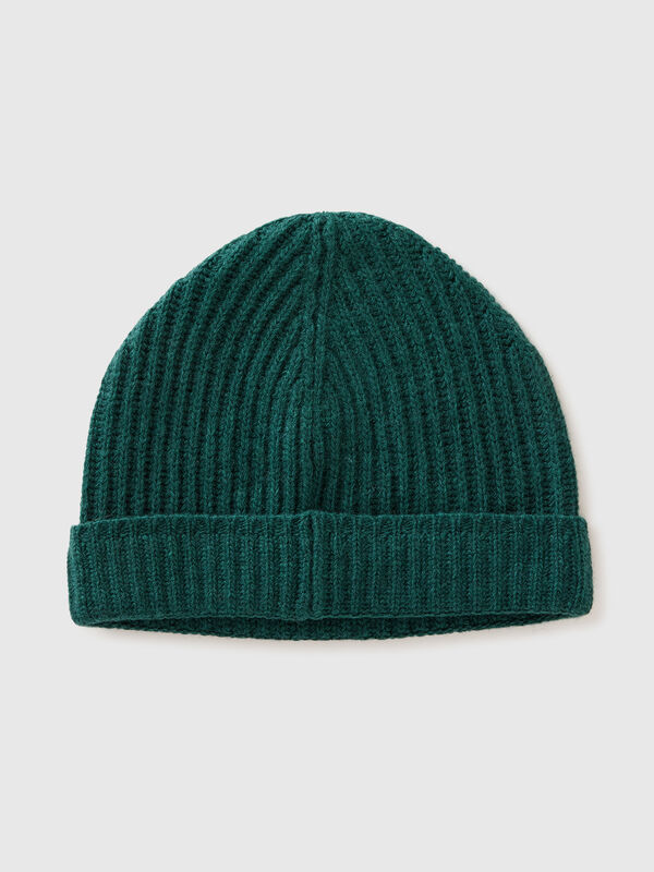 Hat in pure virgin wool Men