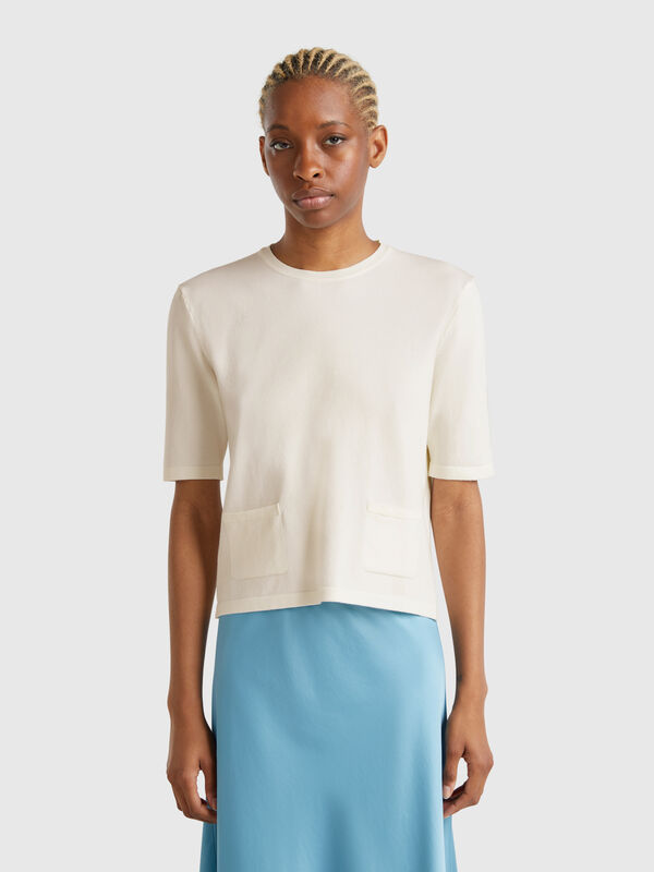 Short sleeve sweater Women