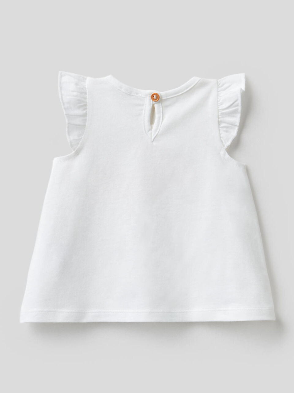 T-shirt with cap sleeves image number 2