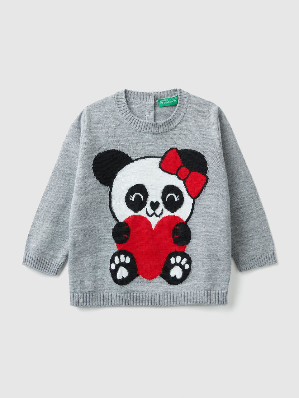 Sweater with inlay image number 1