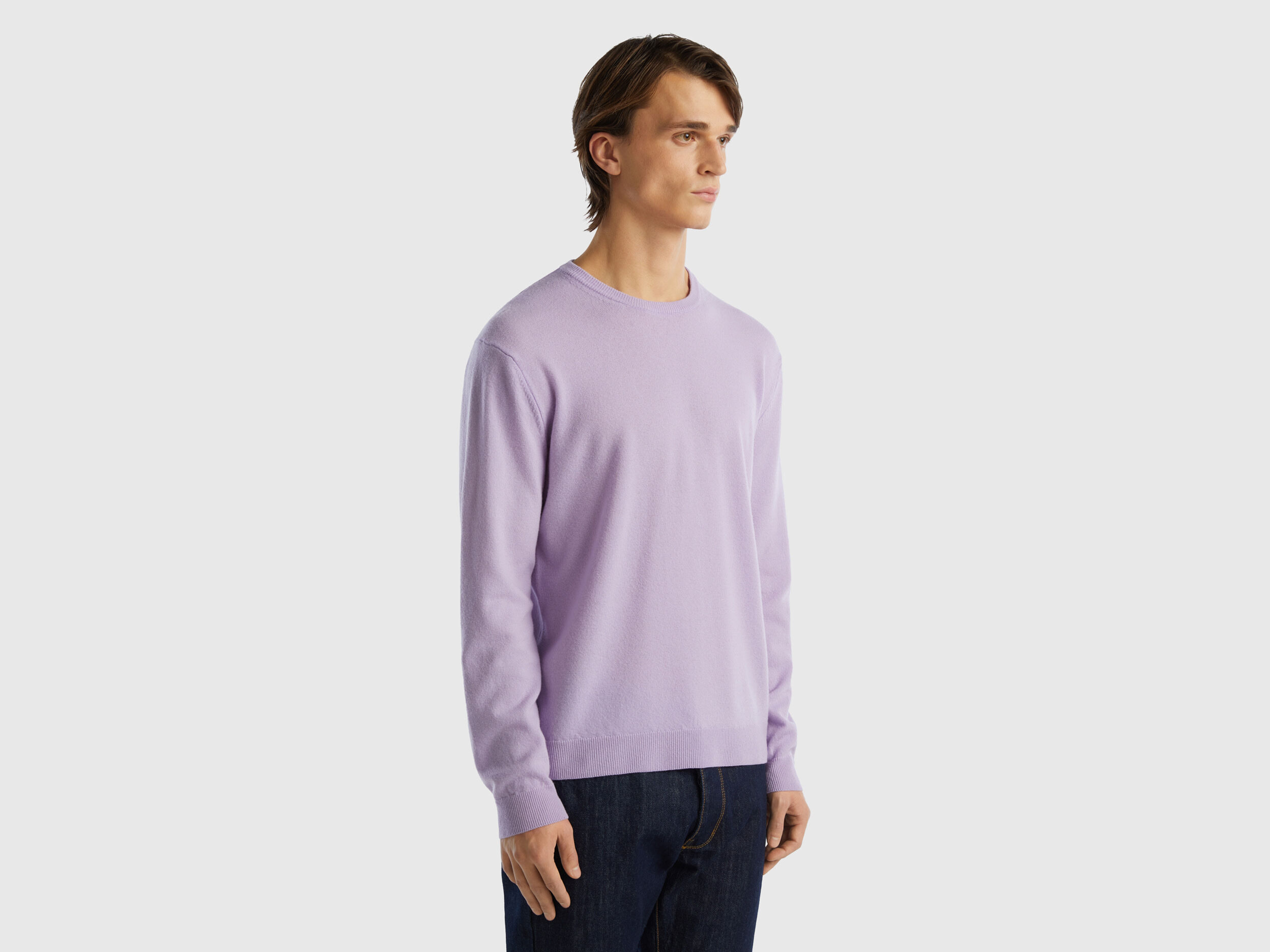 Mens purple crew sales neck sweater
